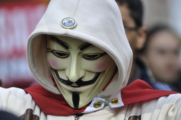 Anonymous threatened Estonian government with a possible cyber attack